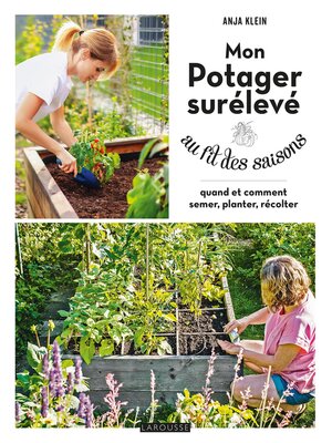 cover image of Mon potager surélevé au fil des saisons